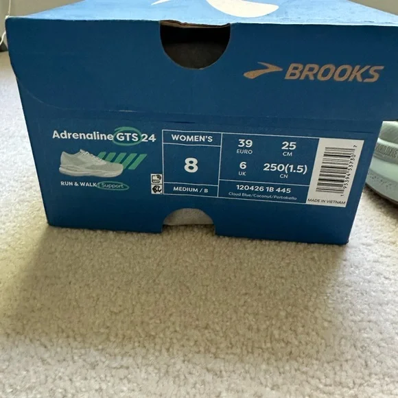 Brooks Blue Athletic Shoes with DNA Cushioning - Picture 6 of 6